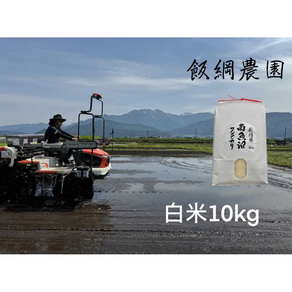 【令和7年産】南魚沼産コシヒカリ 白米10kg【銘柄米 ブランド米 精米 こしひかり コシヒカリ 魚沼産 新潟米 産地直送 お米 米 こめ コメ ご飯 御飯 ごはん】