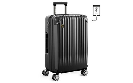 NEWTRIP0201p　スーツケース　ブラック　Mサイズ　【11100-2023】