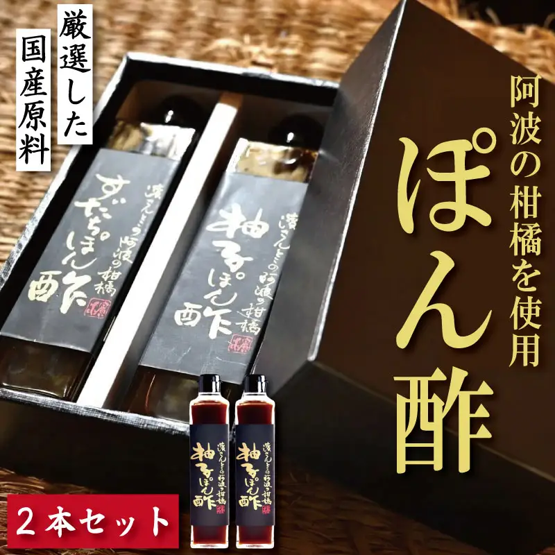 ゆずポン酢 300ml×2本 セット ポン酢