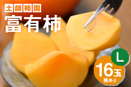 【2026年先行予約】富有柿 L16玉 柿 カキ かき フルーツ 果物 くだもの 産地直送 茨城県 石岡市 A43-001