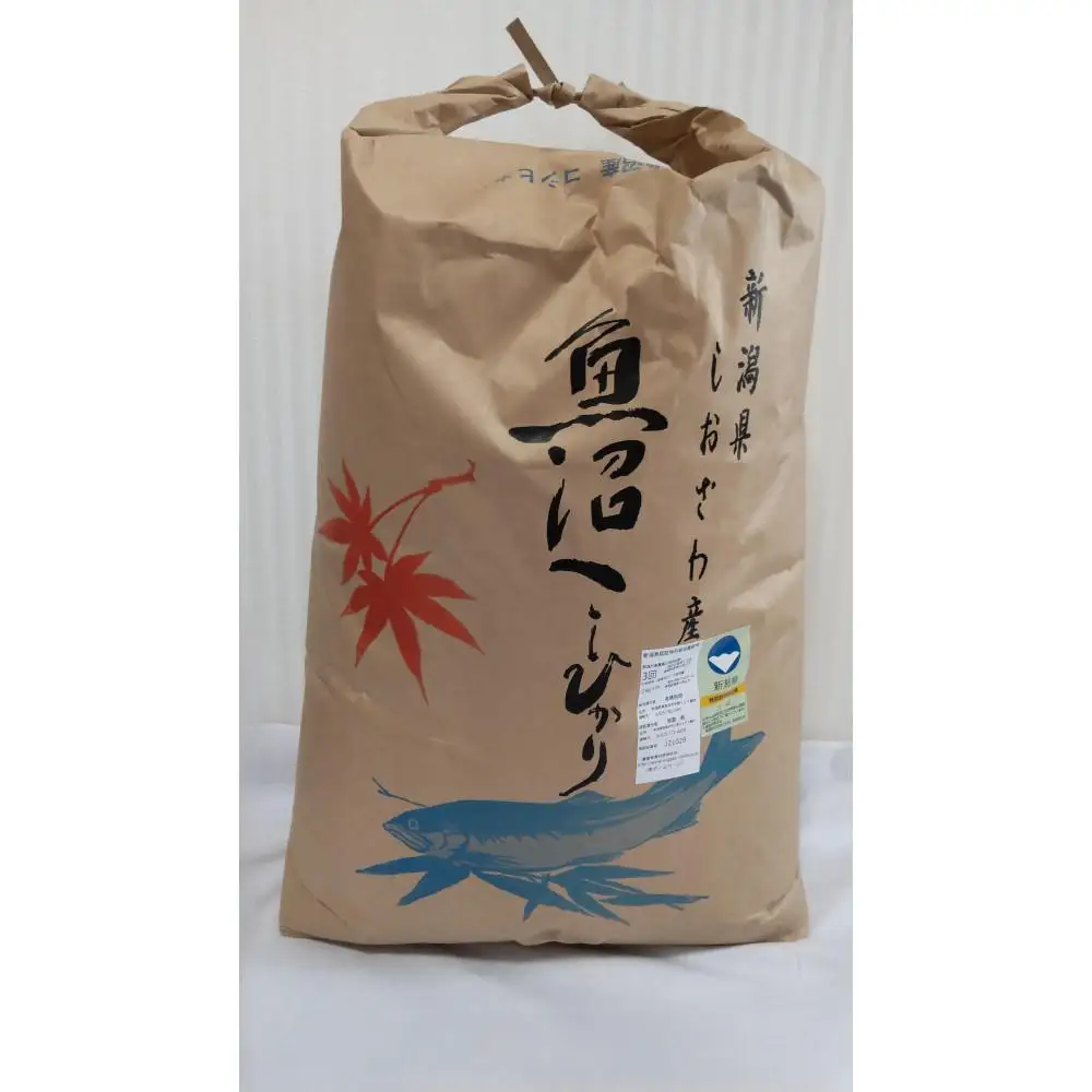 【令和7年】新潟県認証特別栽培米魚沼産しおざわコシヒカリ玄米30kg【銘柄米 ブランド米 玄米 こしひかり コシヒカリ 魚沼産 新潟米 産地直送 お米 米 こめ コメ ご飯 御飯 ごはん】