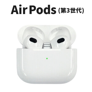 【ふるさと納税】【数量限定】Apple AirPods 第3世代 Lightning充電ケース付き　apple airpods アップル エアポッズ 家電 中古 リユース 仙台市 新生活 日用品 宮城県