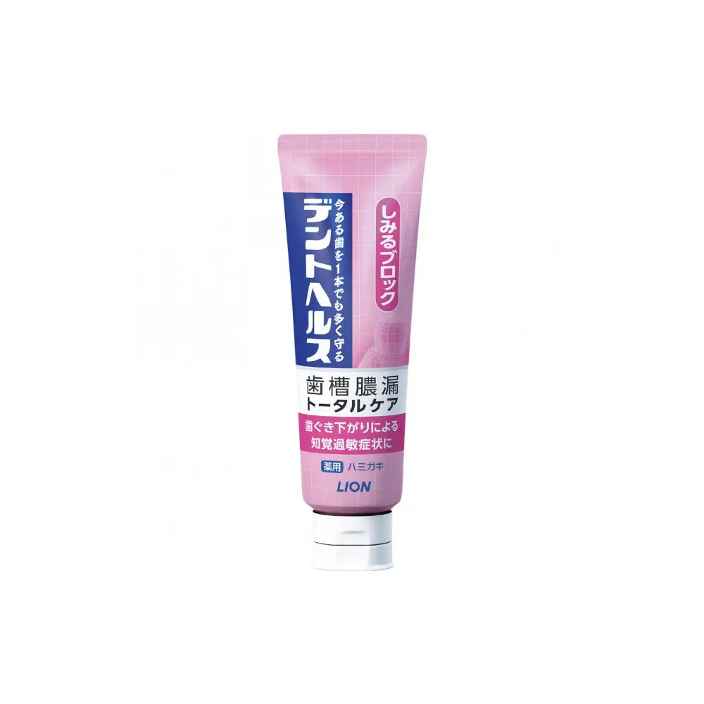 ライオン デントヘルス薬用ハミガキしみるブロック85ｇ（医薬部外品）×5個