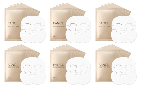 ファンケル 定期便 6回 3箱 パック モイスト＆リフトマスク FANCL  美容 化粧品 コスメ エイジングケア スキンケア フェイスマスク 保湿 日用品 美容品 国産 備蓄 通販 送料無料 ふるさと納税 日野町 ]