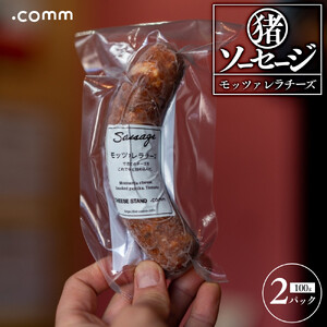 猪ソーセージ　モッツァレラ　2個セット