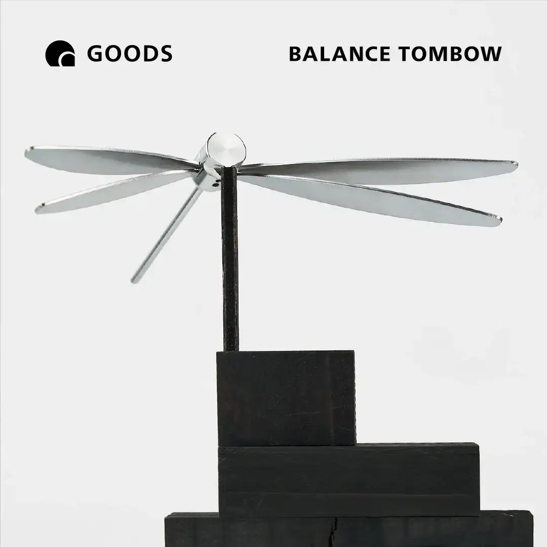 G-GOODS BALANCE TOMBOW バランストンボ オブジェ 組立品