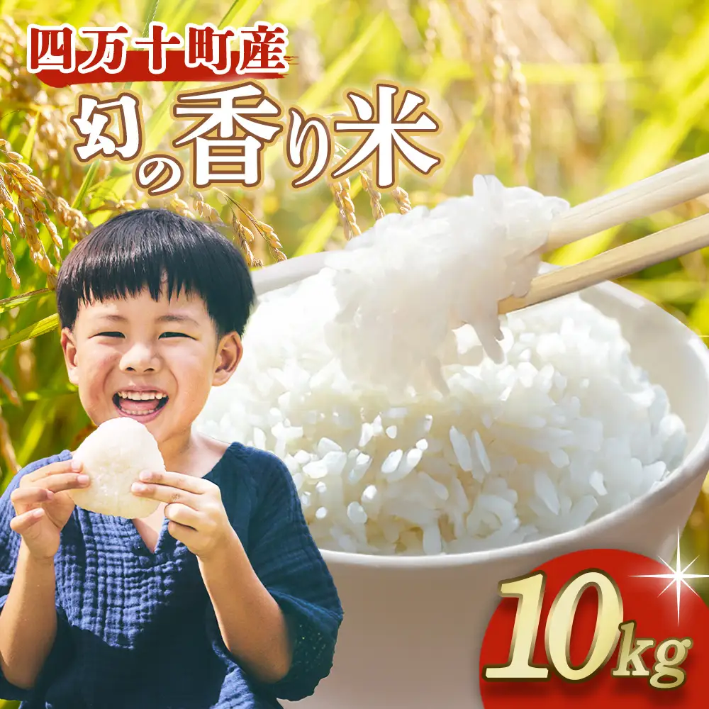 四万十育ち！冷めても香る幻の米『香り米』10kg ／Fnp-02 香り米