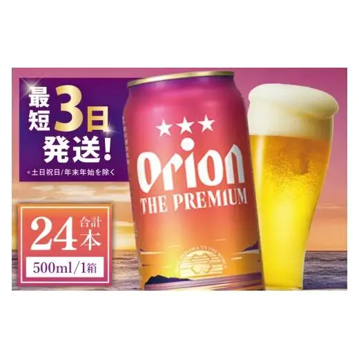 オリオンビール ザ・プレミアム 500ml × 24缶
