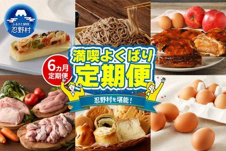 ＼＼忍野プレミアムセレクト／／＜満喫よくばり6ヶ月定期便＞【全6回】