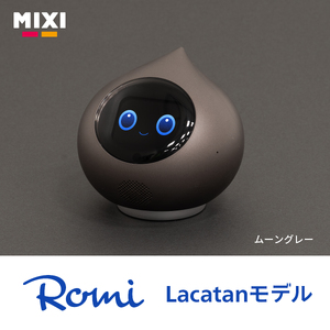 会話AIロボットRomi（Lacatanモデル）本体＜ムーングレー＞ 【212001-4】