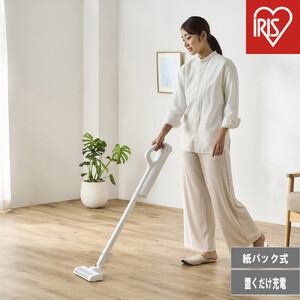 充電式紙パックスティッククリーナー SBD-78P-W ホワイト