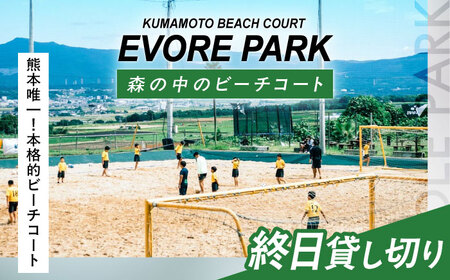 エボレパーク 終日プラン 利用券 ビーチスポーツ ビーチバレー ビーチサッカー スクール ダイエット 運動 レクリエーション イベント フェス 菊陽町 熊本【エボレジャパン株式会社】[BHBC005]
