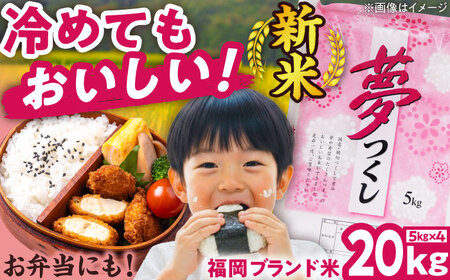 【令和7年度産】夢つくし 20kg 精米 有限会社ファインリョーコク/吉富町[BGBV007]