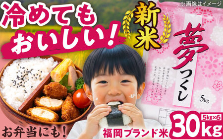 【令和7年度産】夢つくし 30kg 精米 有限会社ファインリョーコク/吉富町[BGBV010]