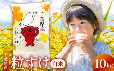 【2025年度産】千葉県産粒すけ 白米 10kg mi0068-0007