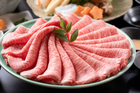 松阪牛 とろける すき焼き 600g 牛追道中 US21