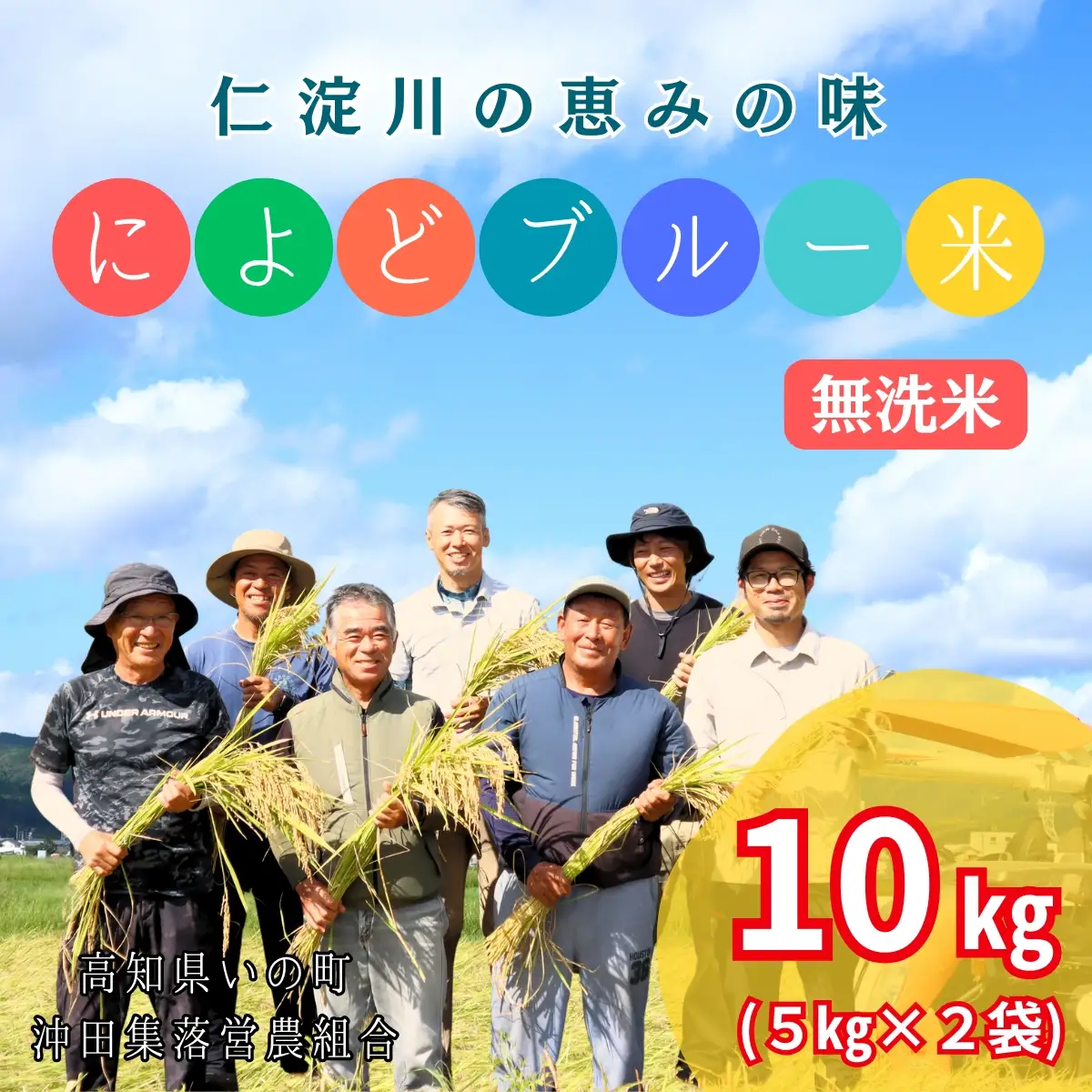 によどブルー米 5kg×2袋（コシヒカリ）