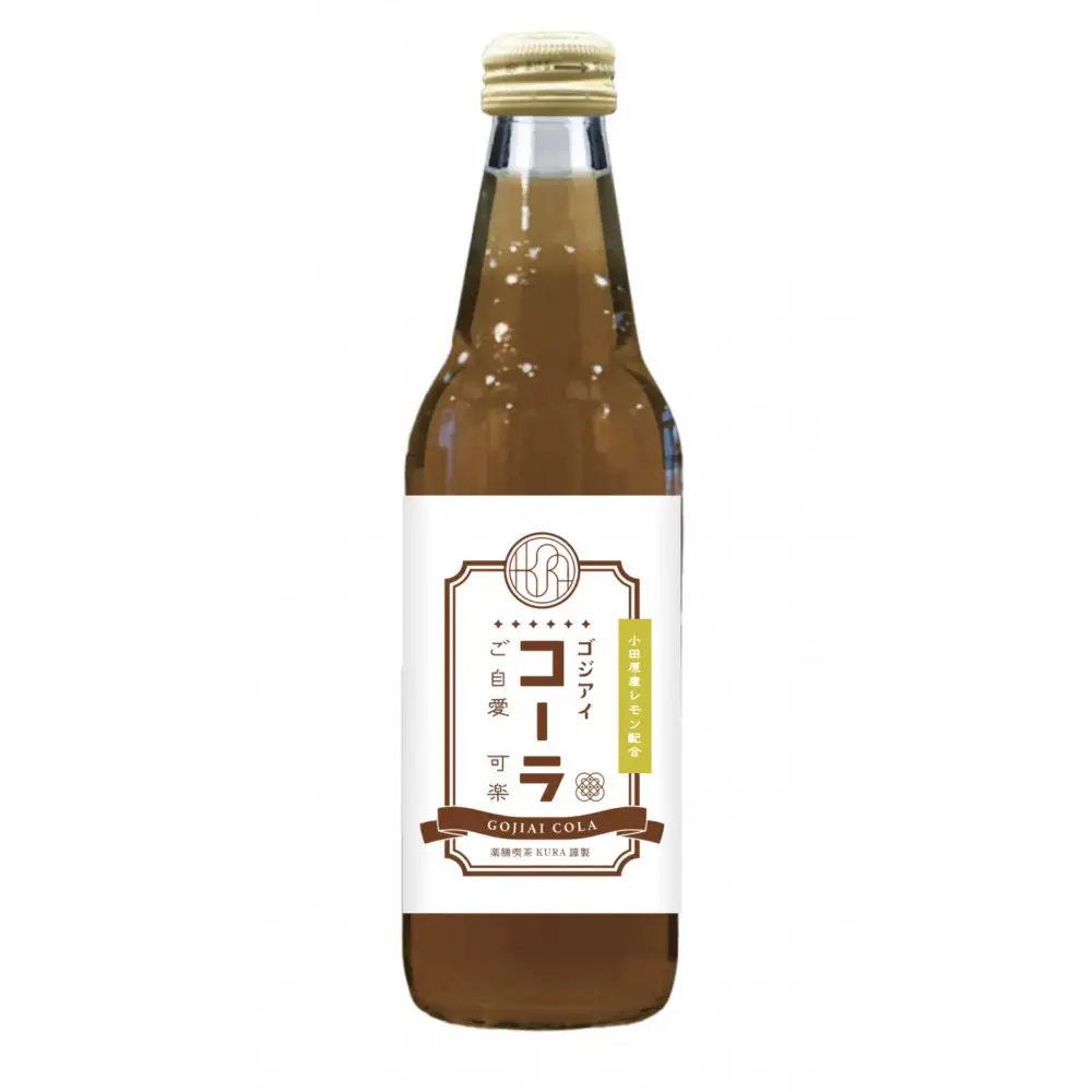 薬膳喫茶KURAオリジナル ゴジアイコーラ6本セット（各340ml）【 飲料 ドリンク 神奈川県 小田原市 】