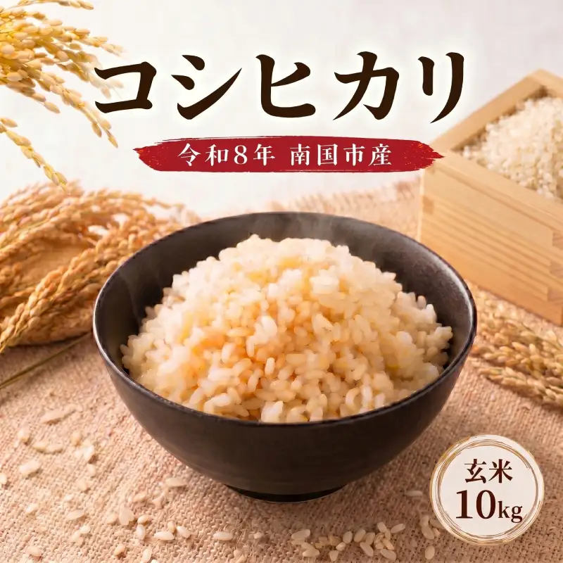 【先行予約】玄米 10㎏ コシヒカリ 令和8年度 玄米