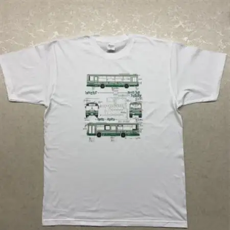 金剛バス　レガシーTシャツ　XLサイズ(ホワイト)【1692791】