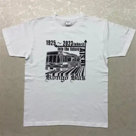 金剛バス　記念Tシャツ　Mサイズ(ホワイト)【1692813】