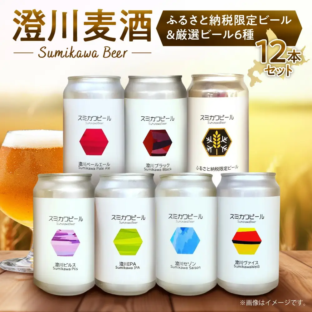 【先行受付】澄川麦酒ふるさと納税限定ビール6本＋厳選6本　12本セット | 地ビール クラフトビール ビール 晩酌 北海道 札幌市