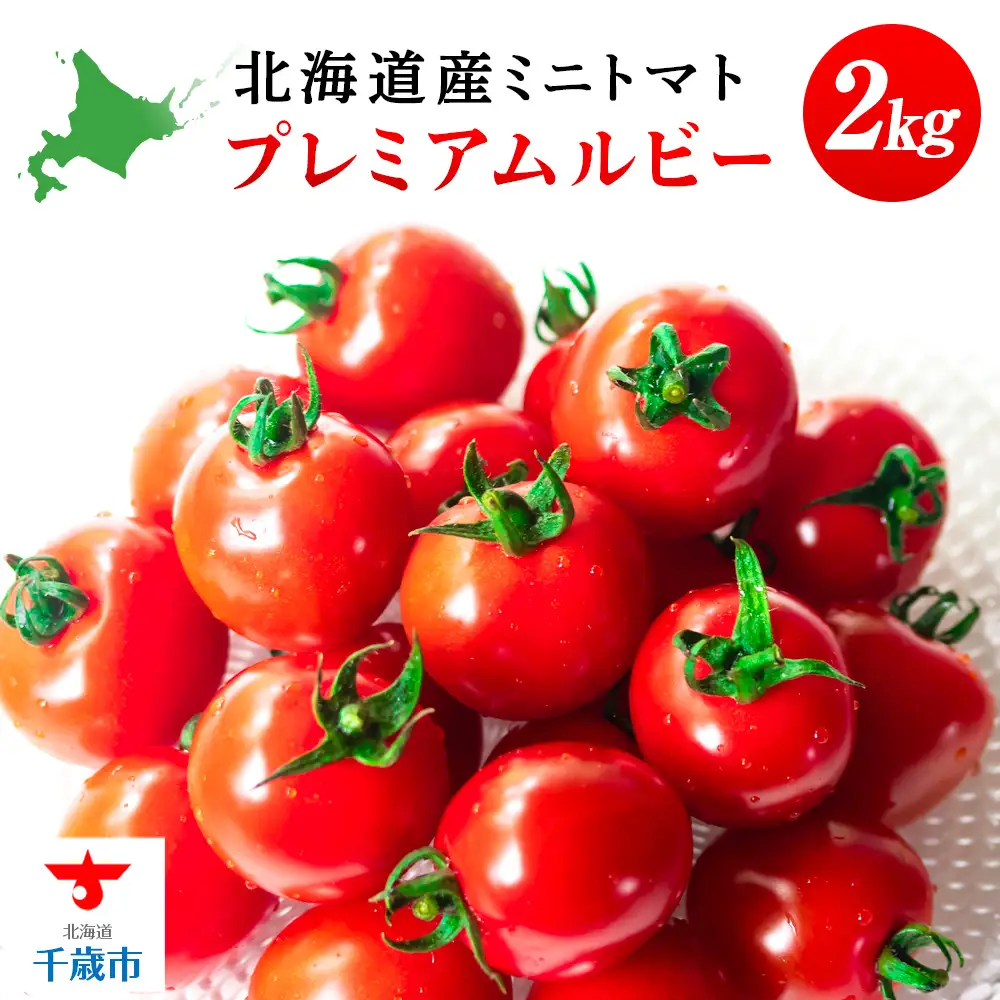 【2026年発送】〈萬福農研〉産地直送！ミニトマト(プレミアムルビー) 2kg