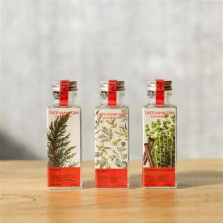 【クラフトジン】TATEYAMA GIN 3種飲み比べセット 100ml×3種【1693442】
