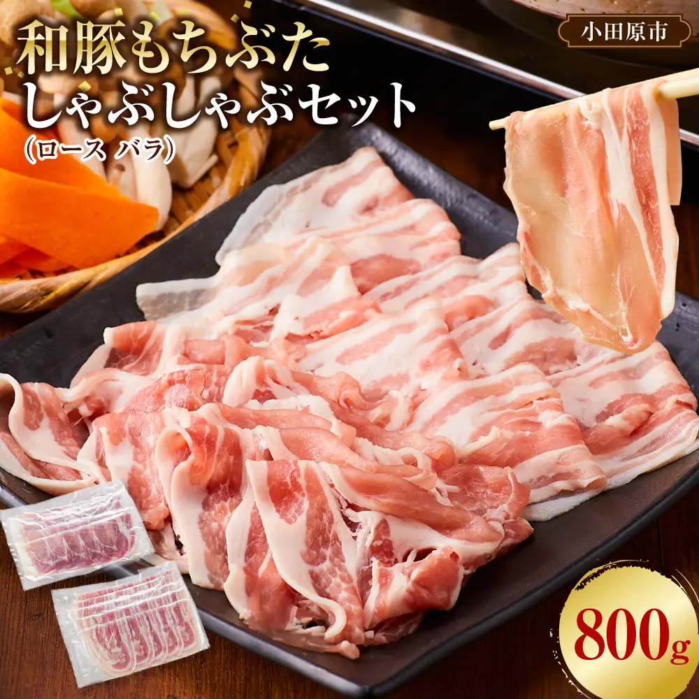 豚肉 豚しゃぶセット 合計800g 冷凍 豚肉