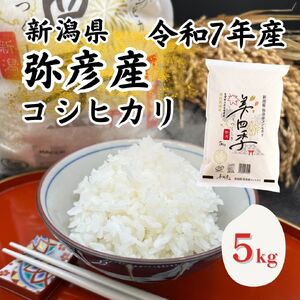 コシヒカリ 精米 5kg 弥彦産 美四季 皇室献上米農家生産 特別栽培米 | コシヒカリ 新潟県 令和7年産