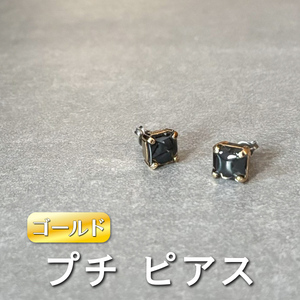petit ピアス (ゴールド)《ko re ga SANUKITE?》 [3162]
