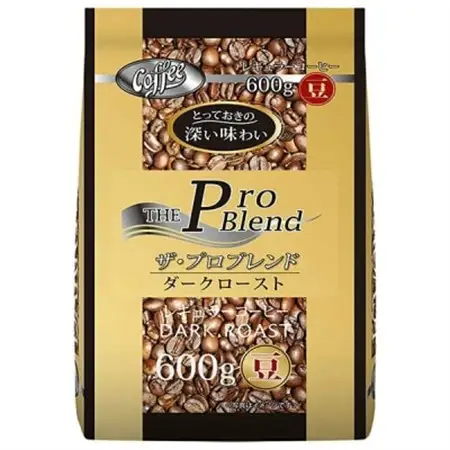山本珈琲 ザ・プロブレンド ダークロースト(豆) 600g×2袋入【1620762】