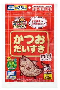 ペットフード マルトモ 減塩かつおだいすきソフトミニ30g×15個セット おやつ ふりかけ かつお 鰹 ソフト 減塩 犬 猫 国産 国内加工 保存料 着色料 不使用 伊予市｜C155