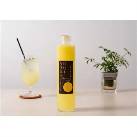 ゆず果汁シロップ Bliss 香る陽の柚子 YUZURI 500ml【1693847】