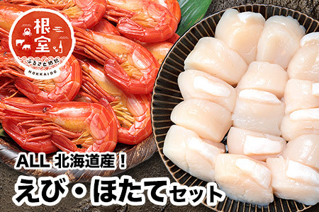 シマエビ400g・ほたて500gセット B-24018