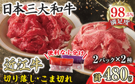 近江牛 切り落し こま切れ ミニパック カネ吉山本 【Y199W】 近江牛 切り落とし 牛丼 すき焼き 滋賀県 近江八幡市