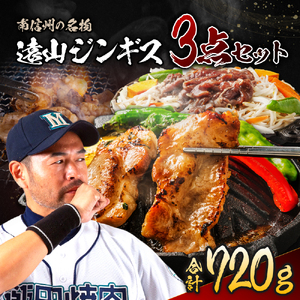 遠山 ジンギス 人気 3点 セット | 長野県 飯田市