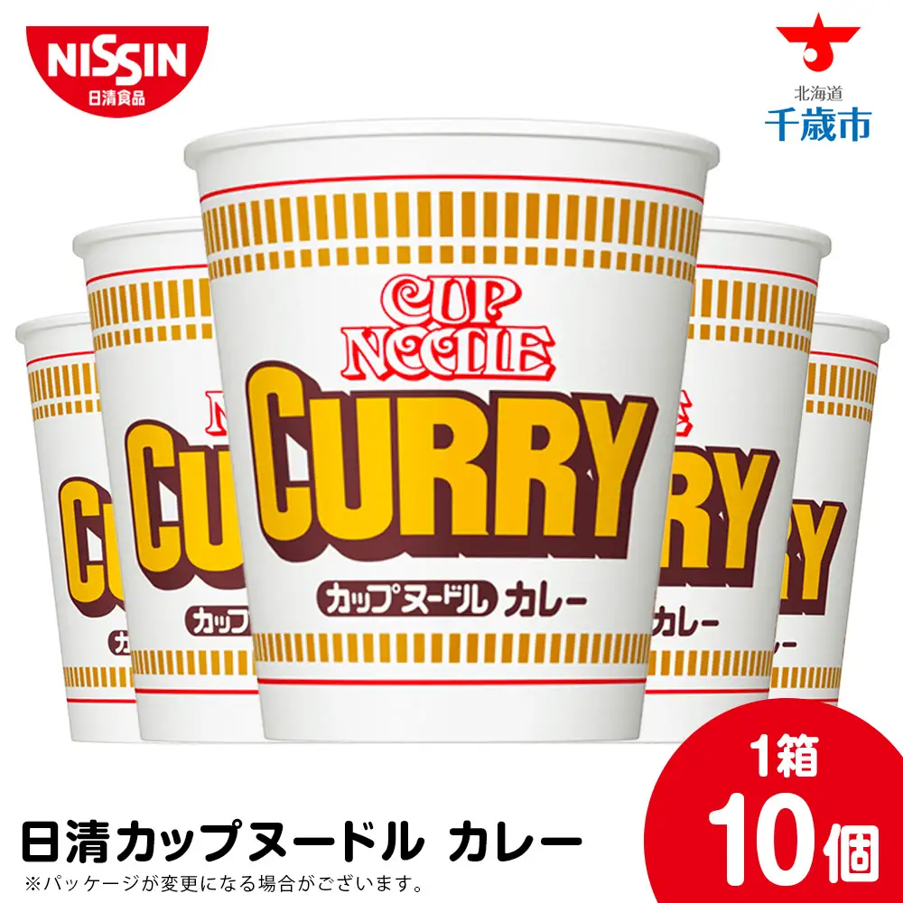 日清 カレーヌードル 10食