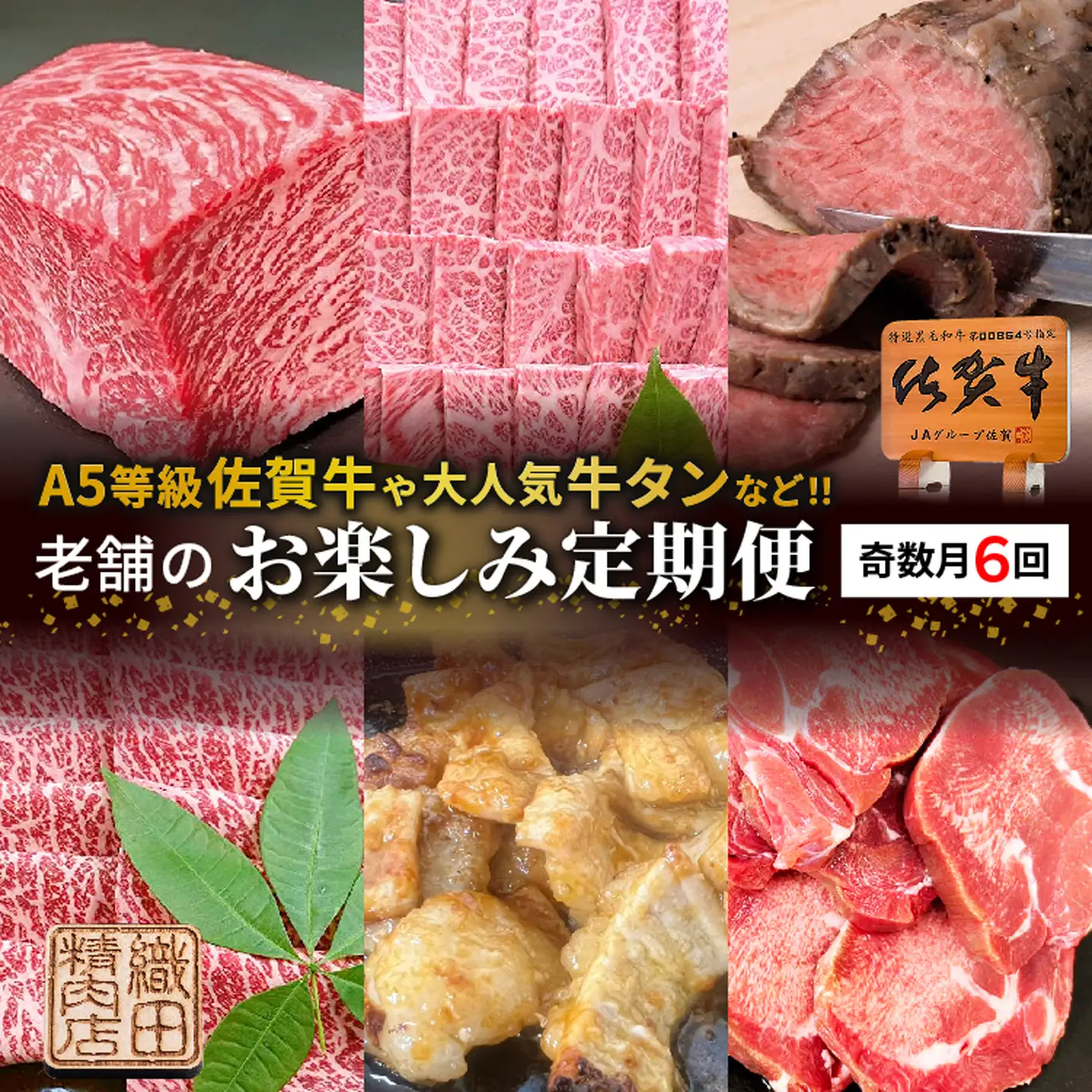 老舗のお楽しみ定期便【奇数月に計６回】 _f-88