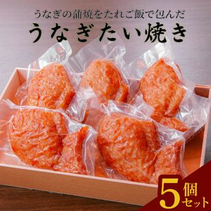 うなぎたい焼き 5個  すみの坊 セット 個包装 冷凍 小分け 静岡県 三島市