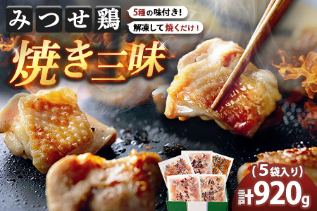 佐賀県産みつせ鶏 焼き三昧(5種) K059045