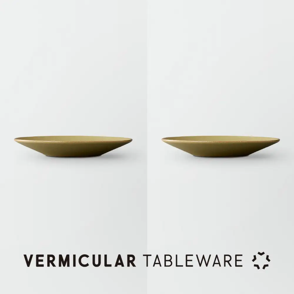 Tableware Flat Plateペアセット18cm 鶯