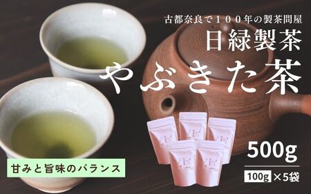 やぶきた茶　100g×5個入り　13-082