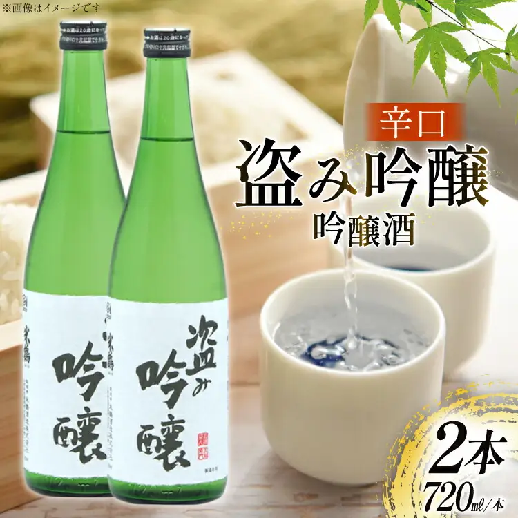 日本酒 辛口 盗み吟醸 丸吟 720ml 2本 セット [米鶴酒造 山形県 高畠町 tk06ays710022]
