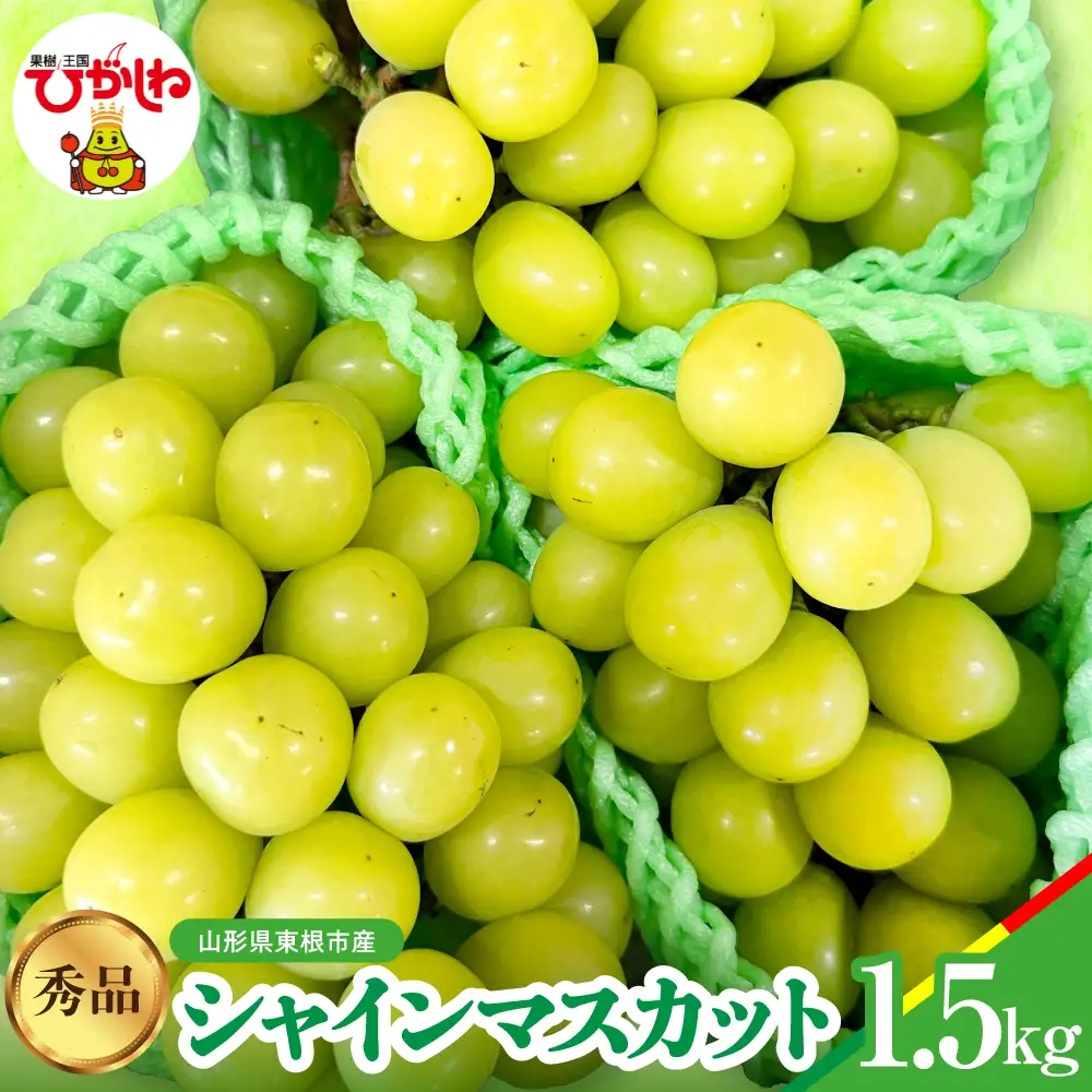 2026年 シャインマスカット 秀品 約1.5kg シャインマスカット