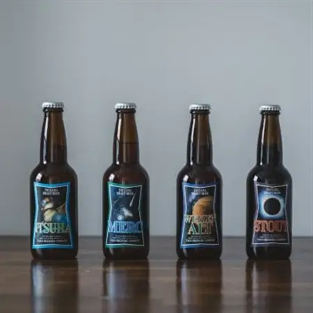 作州津山ビール　宇宙ラベルシリーズ4本入り【配送不可地域：離島】【1689883】