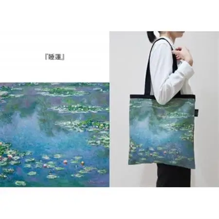 Monet×TRICOLUMトートバッグ[睡蓮]【1693802】