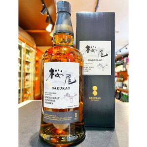 桜尾　シングルモルトウイスキー　700ml