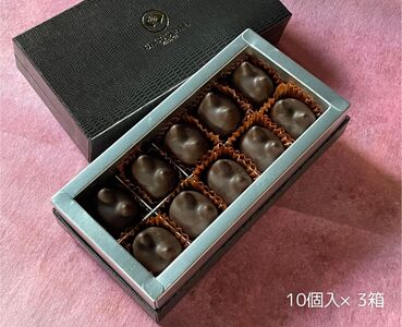 しょこら亭 猫チョコ（jomon）10個入×3セット お菓子 菓子 スイーツ チョコレート 贈答 1Z36053