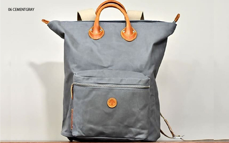 木の庄帆布 BOSTONTOTE ボストントート　k-khg-bt01t（C/＃06 CEMENTGRAY / セメントグレイ）